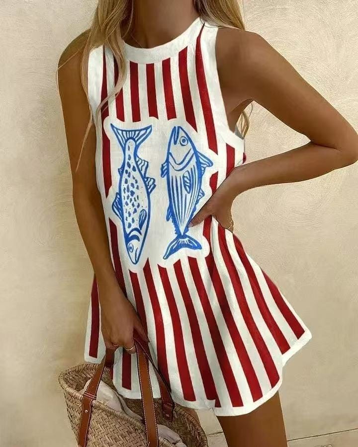 Delara Linen Mini Dress
