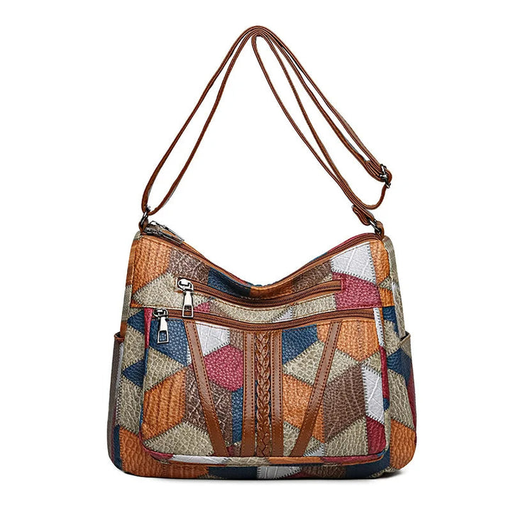 Fern | Patchwork Shoulder Bag