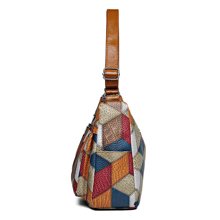 Fern | Patchwork Shoulder Bag