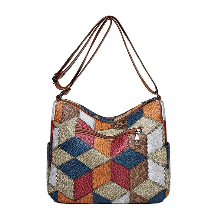 Fern | Patchwork Shoulder Bag