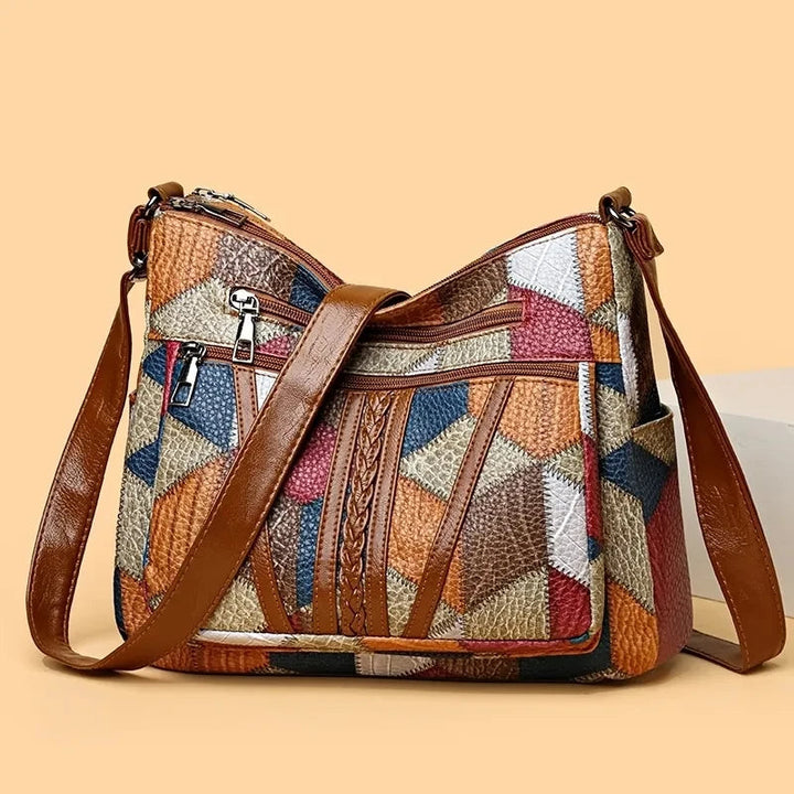 Fern | Patchwork Shoulder Bag