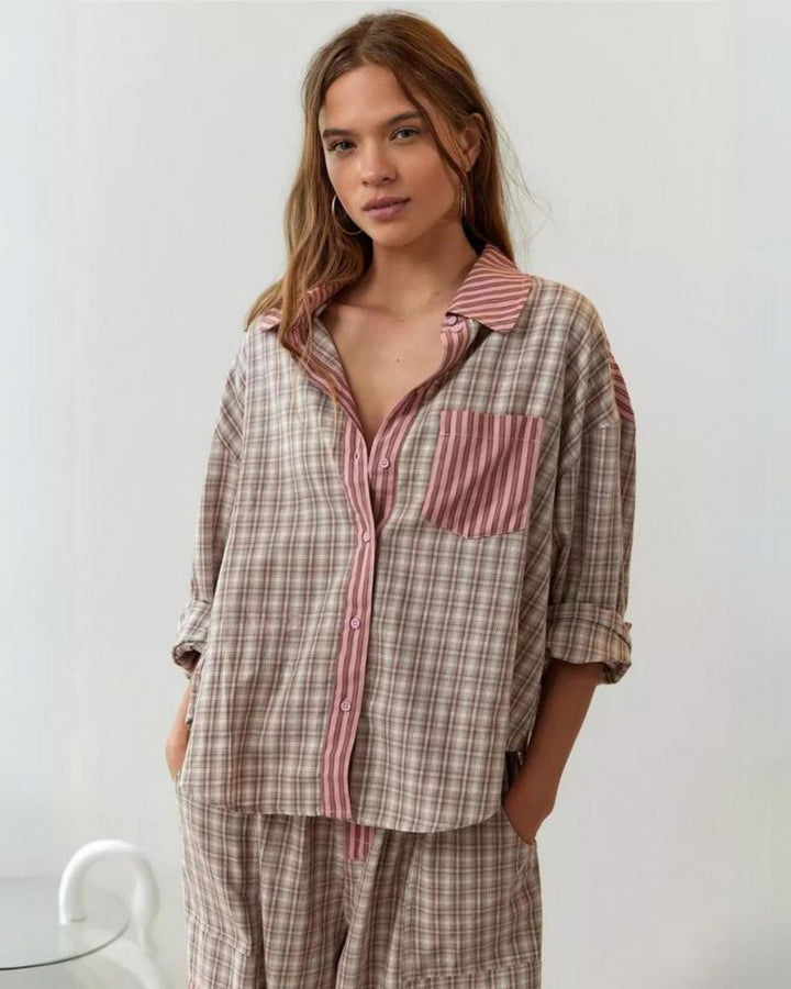 Jazmin - Relaxed Fit Cozy Pajama Set