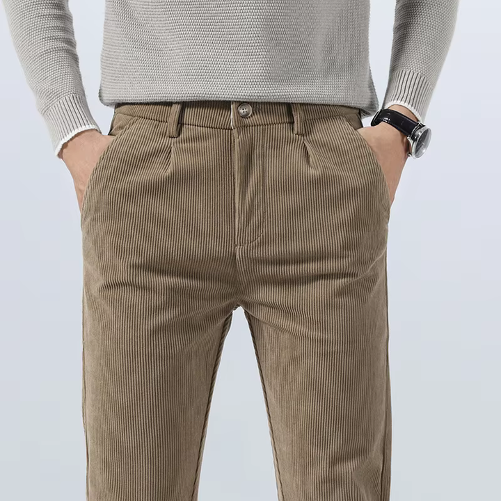 Ashley - Corduroy Casual Pants
