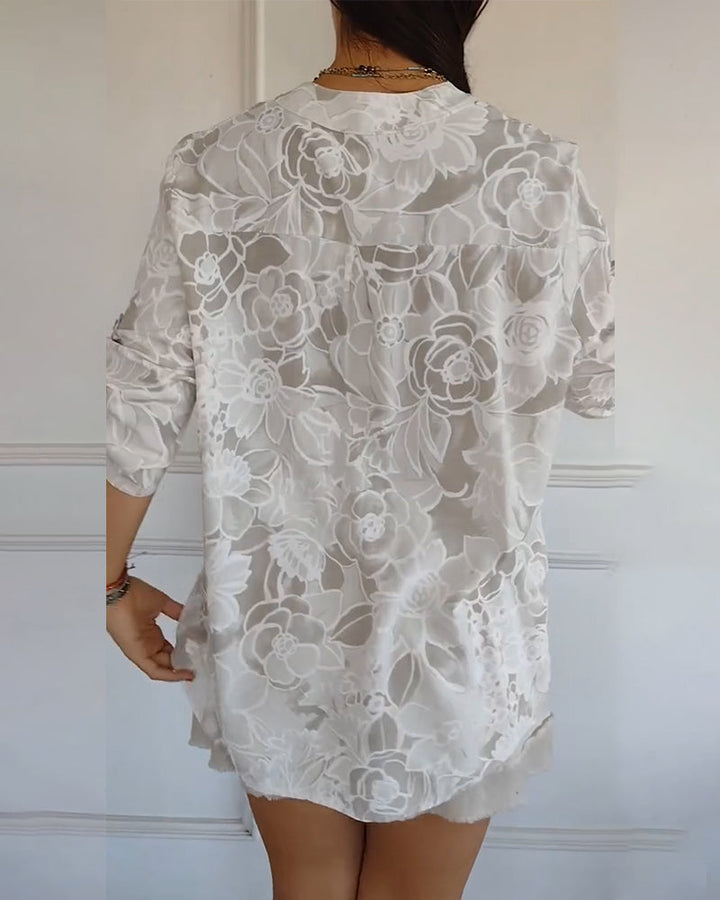 Sandra | Floral Print Blouse