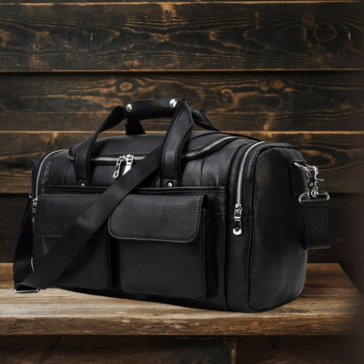 Carl - Black Travel Tote