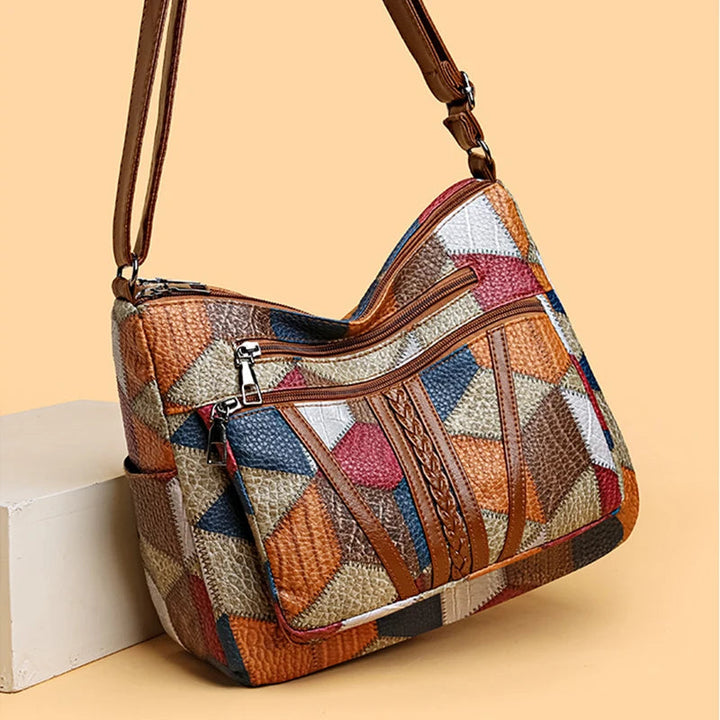 Fern | Patchwork Shoulder Bag