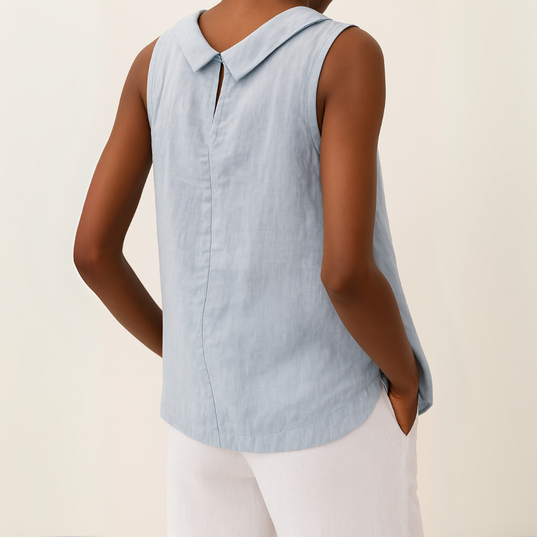MAYANA | SLEEVELESS ELEGANT TOP