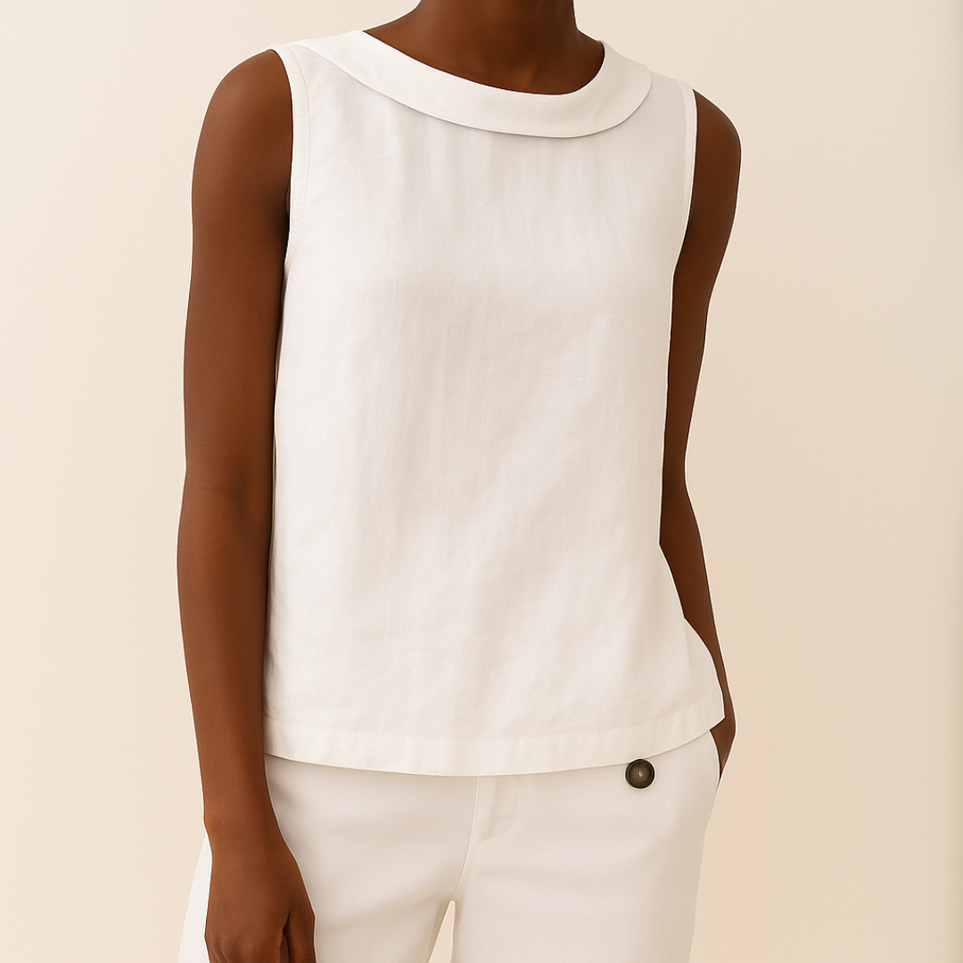 MAYANA | SLEEVELESS ELEGANT TOP