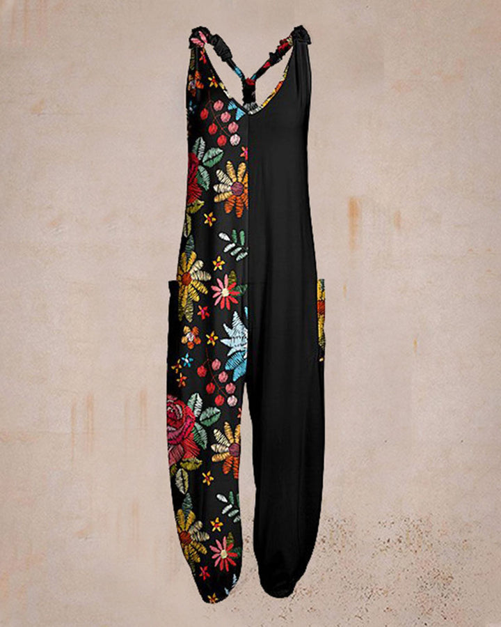 Soleen - Stylish Printed Casual Jumpsuit