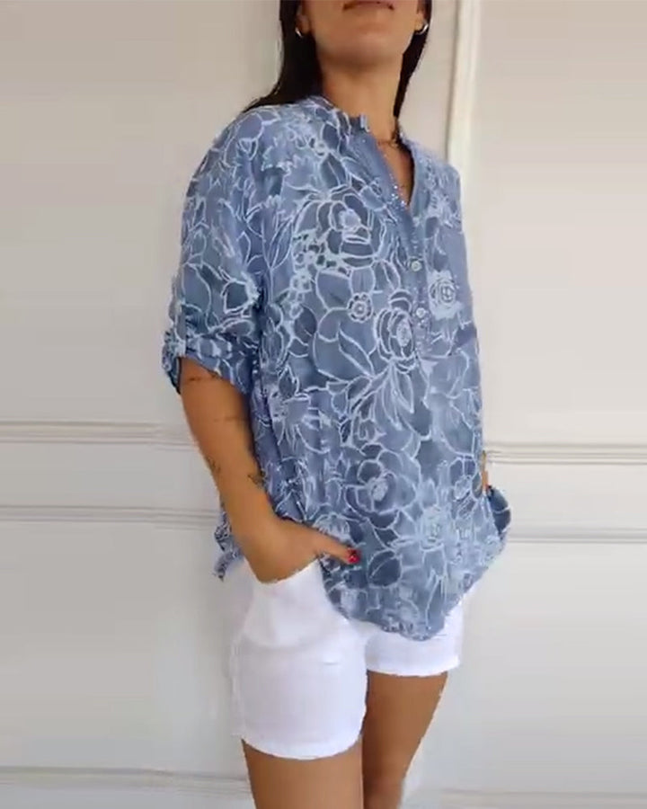Sandra | Floral Print Blouse