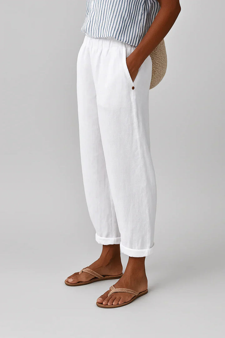 Edith – Linen-Cotton Comfort Trousers