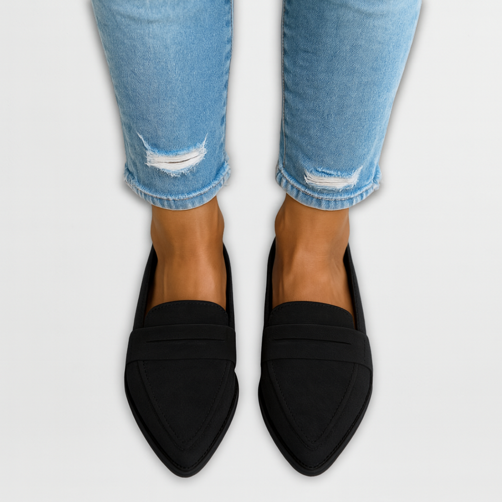 Orlena | Suede Loafers