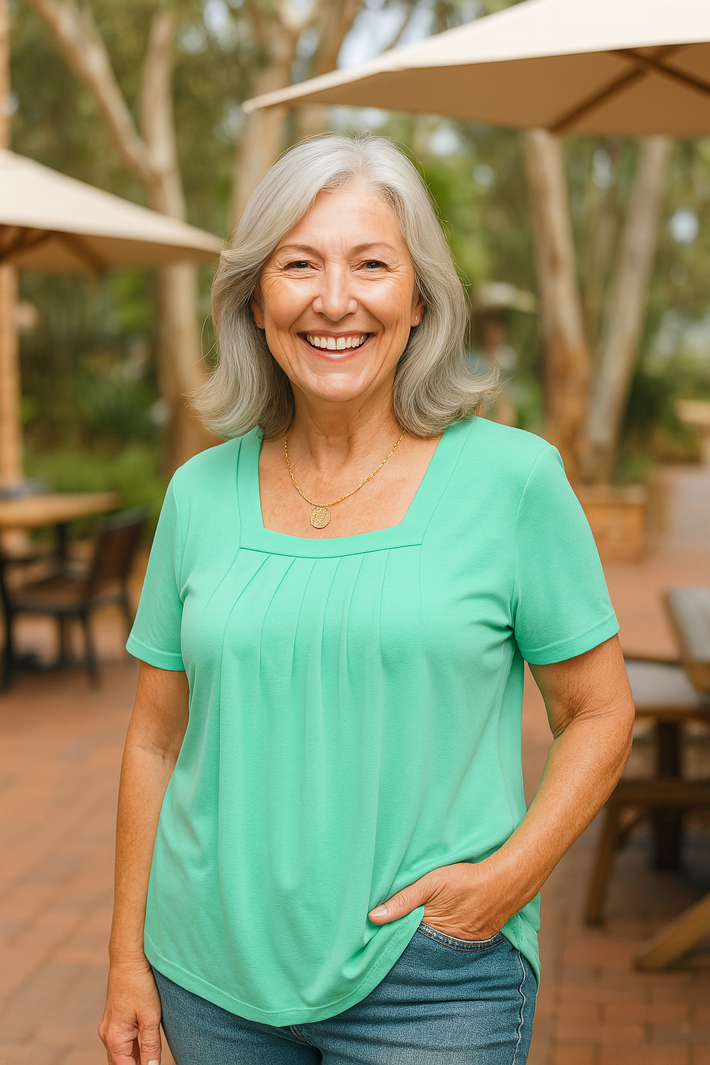 Colleen | Flowy Everyday Top - Everyday confidence