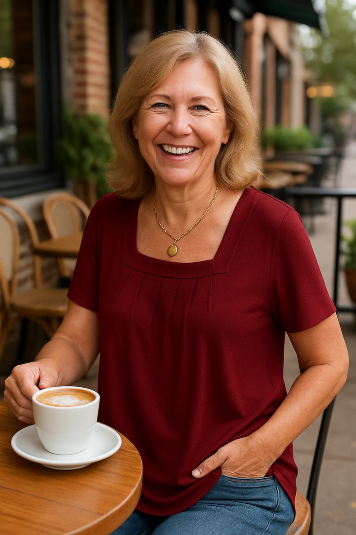 Colleen | Flowy Everyday Top - Everyday confidence