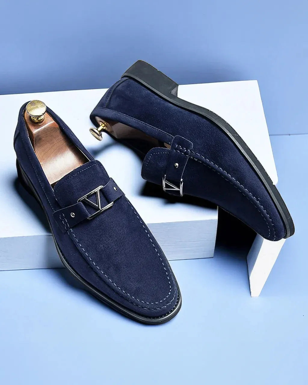 Gregory - Suede Slip-On Moccasins