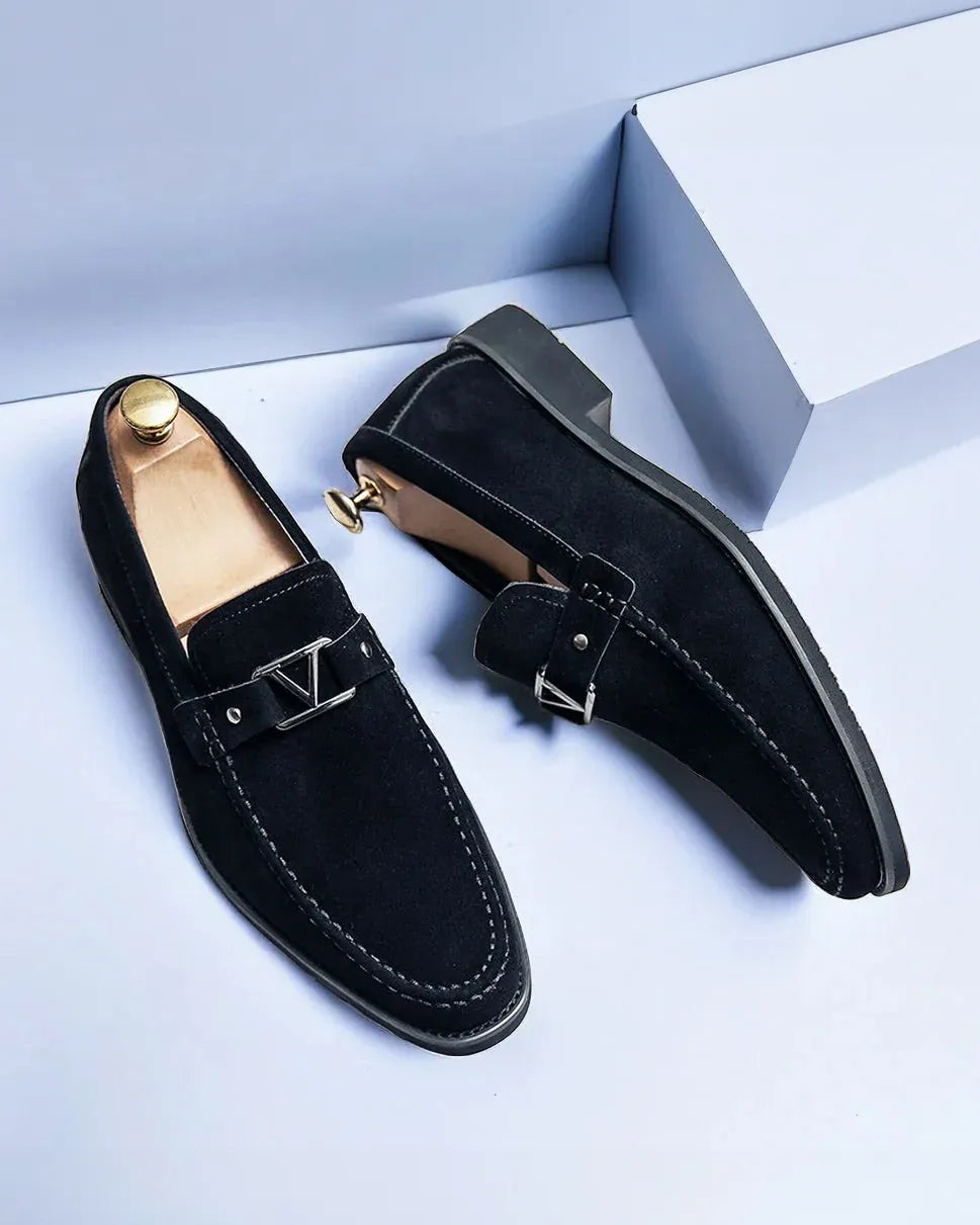 Gregory - Suede Slip-On Moccasins