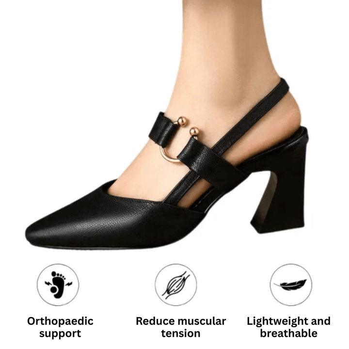 Divina Women's Ergonomic Comfort Heels