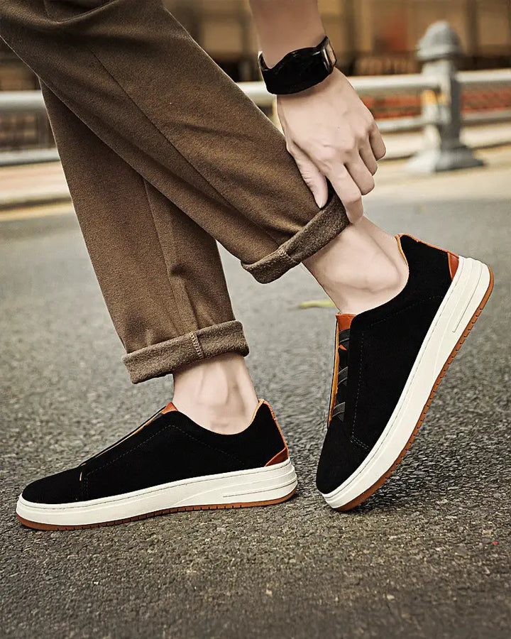 Earl - Suede Fashion Sneakers