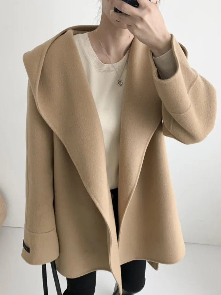 Elira™ | Hooded Wool Coat