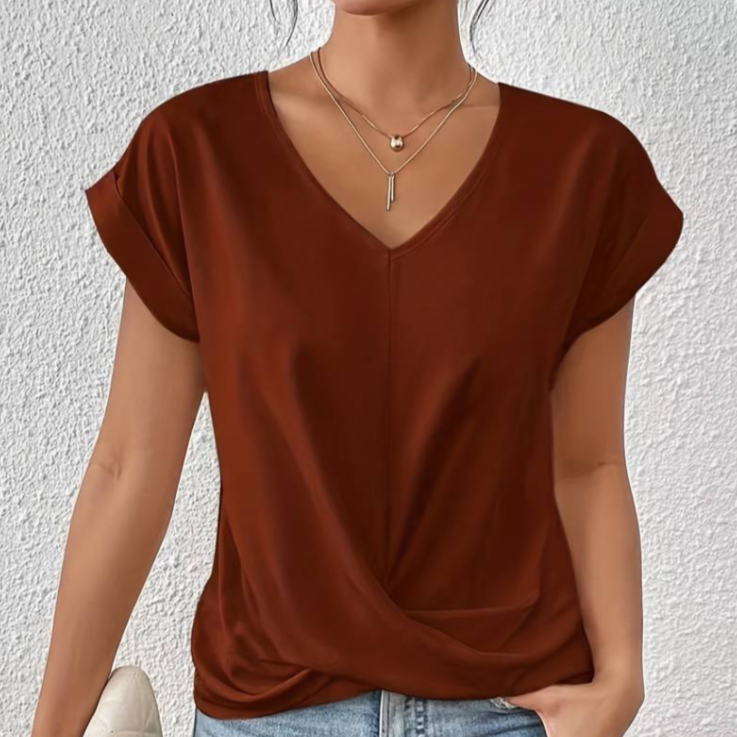 KELLY / V-NECK TOP