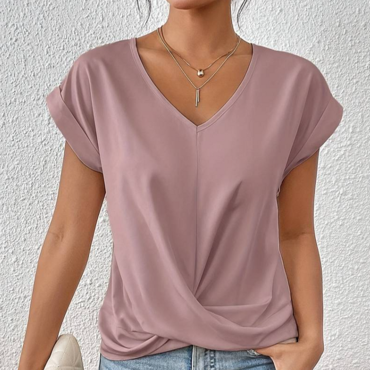 KELLY / V-NECK TOP