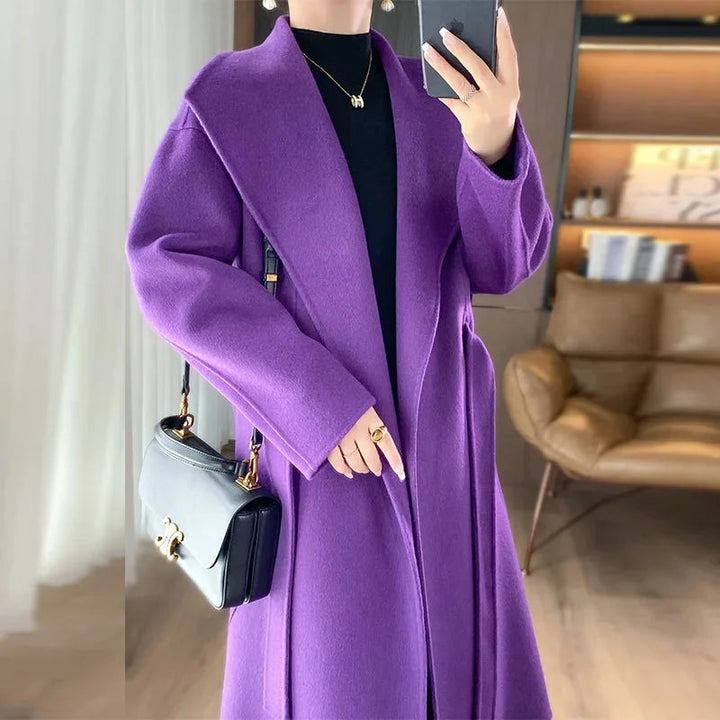 Casmira™ | Belted Cashmere Coat