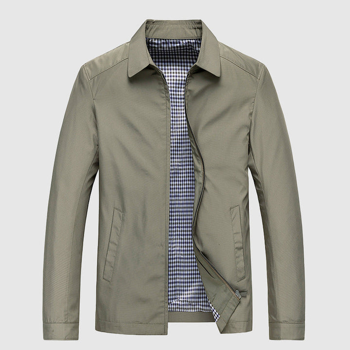 Sean- Solid Color Loose Lapel Jacket