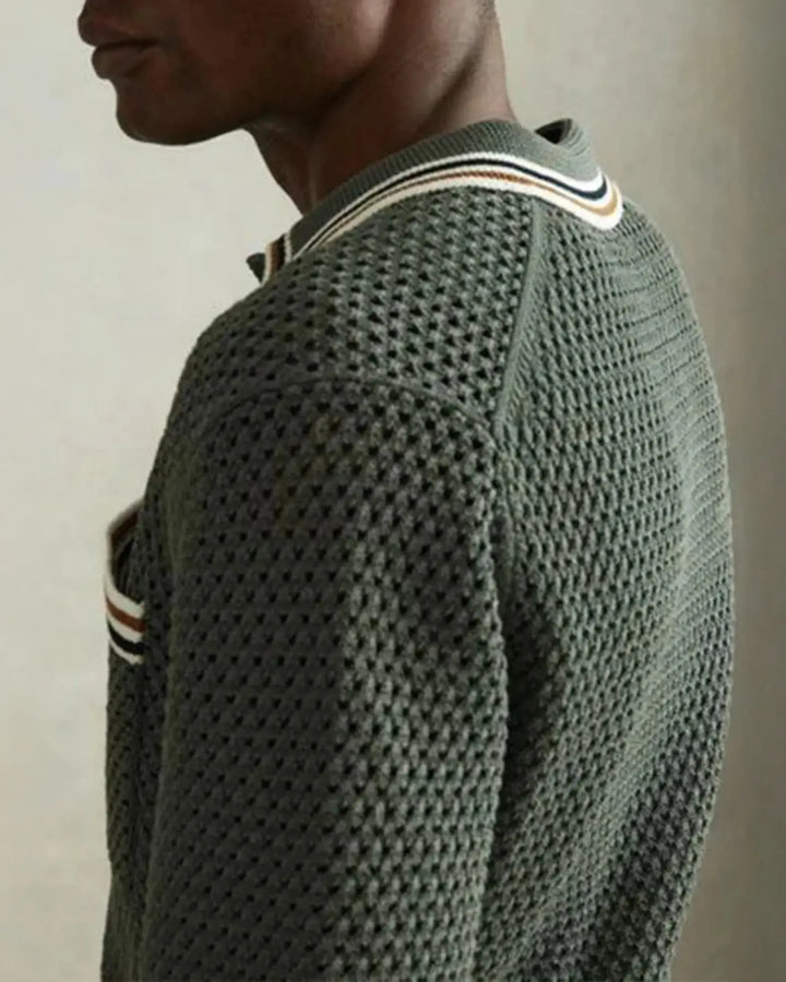 Martin - Breathable Knitted Shirt
