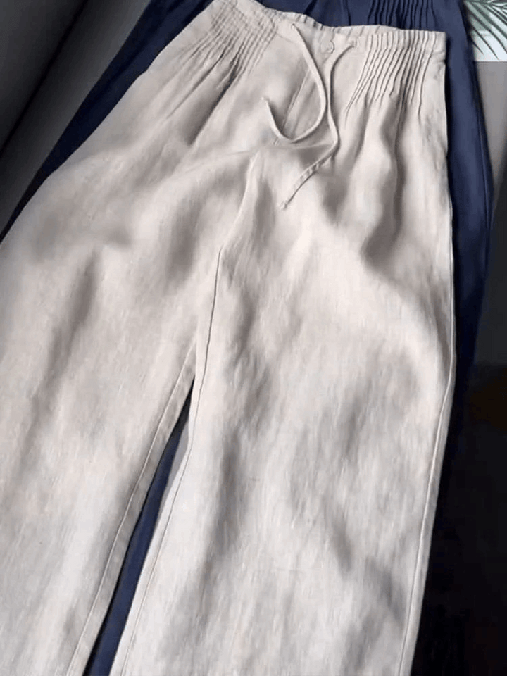 WHITE™ | Linen trousers