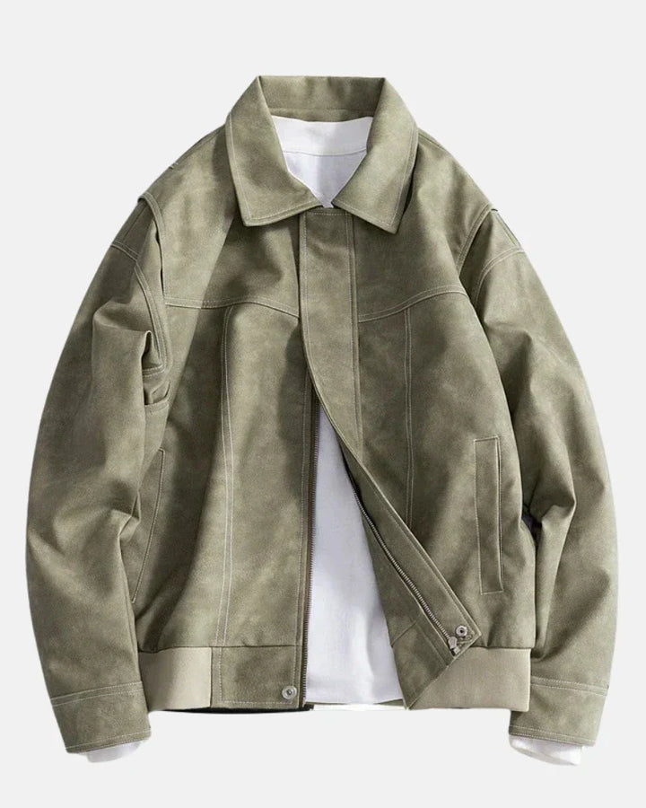 Duncan - Retro PU Jacket