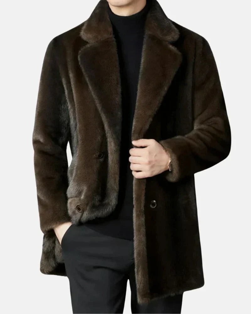 Ron - Soft Fur Warm Coat