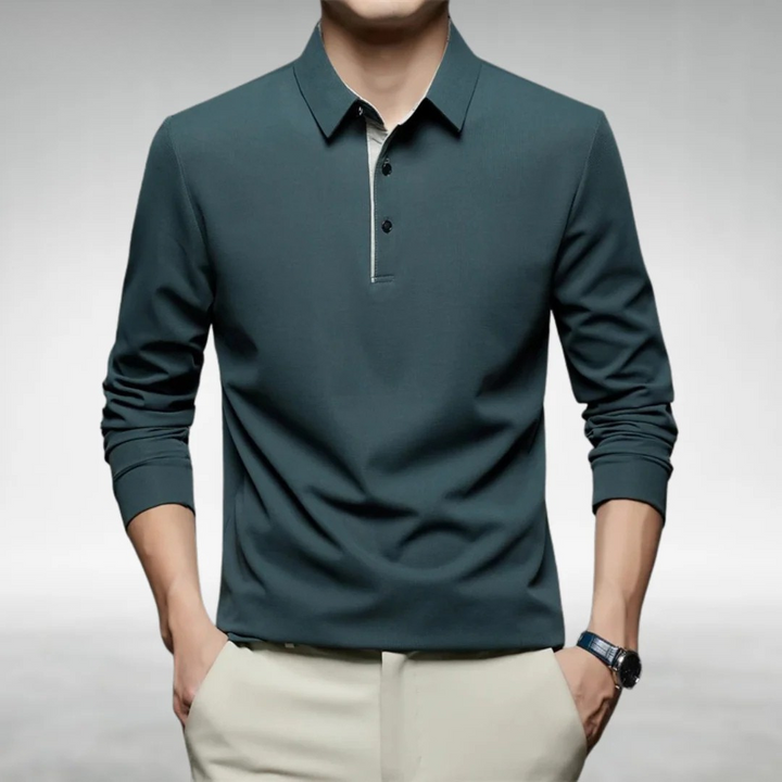 Collin™ Men's Long Sleeve Polo