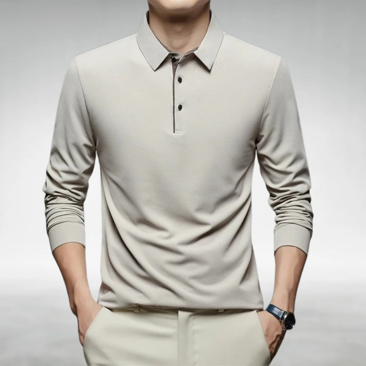 Collin™ Men's Long Sleeve Polo
