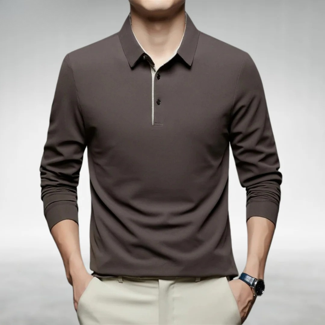 Collin™ Men's Long Sleeve Polo