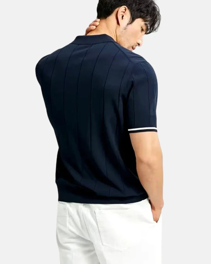Santino - Modern Zip-Up Polo