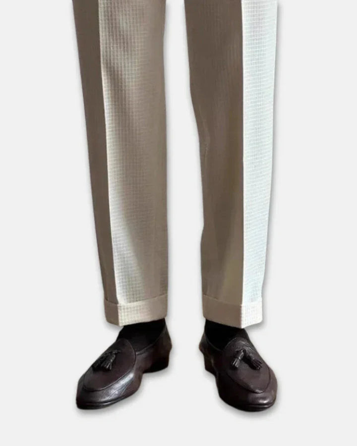 Astin - Waffle High Waist Trousers