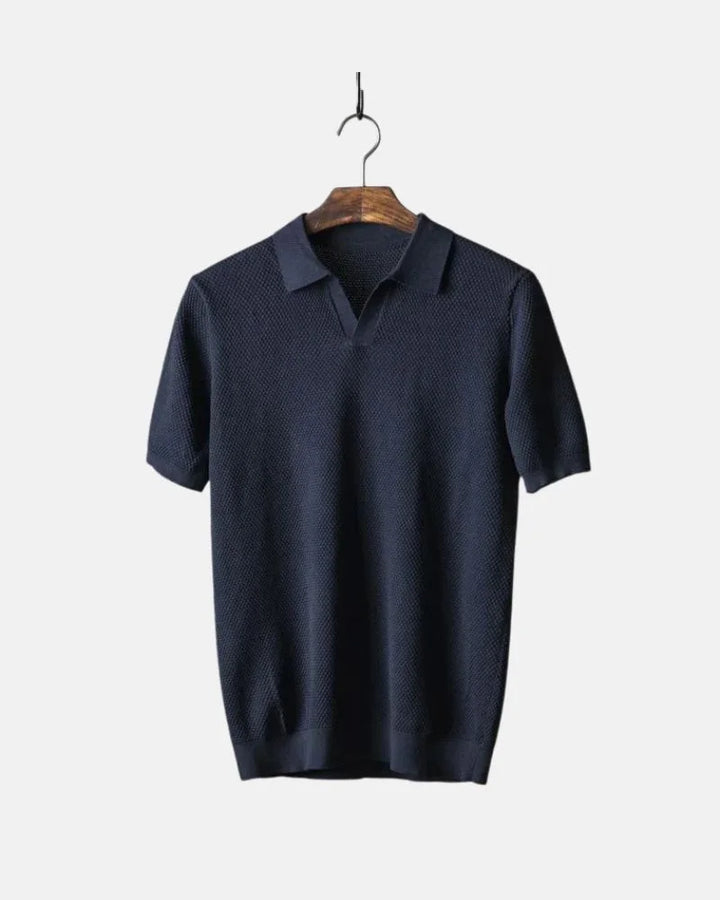 Orion - Lapel Short Sleeve Top