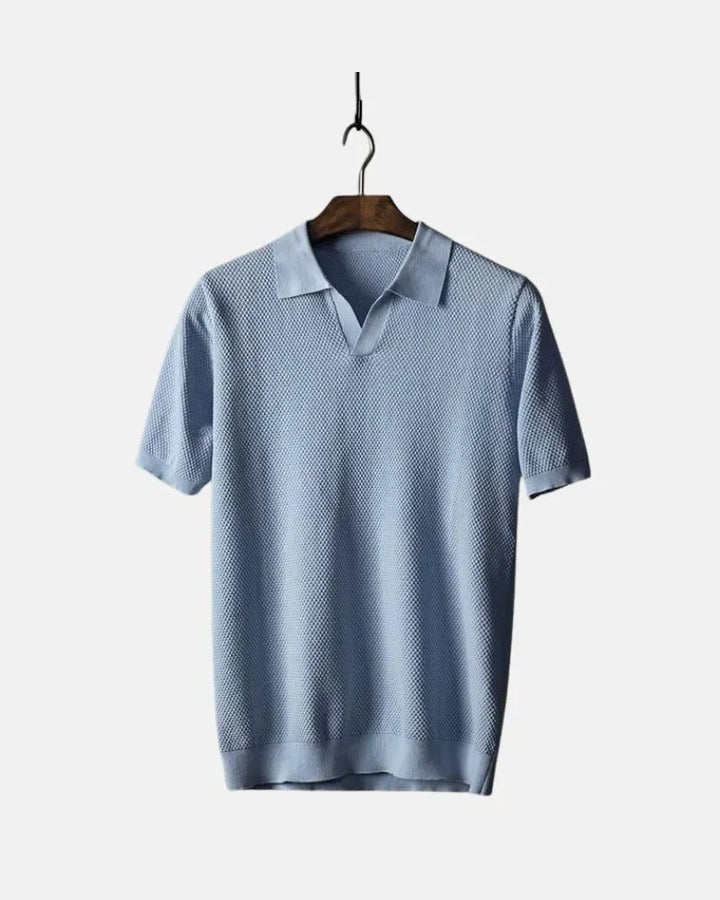 Orion - Lapel Short Sleeve Top