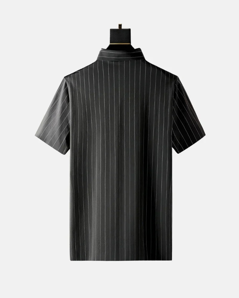 Ricco - Ice Silk Stripes Casual Set