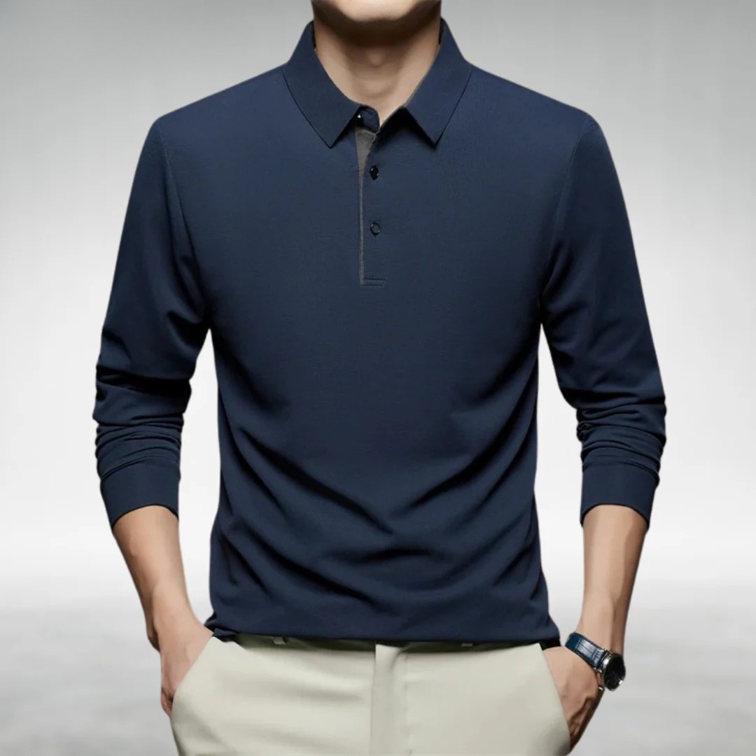 Collin™ Men's Long Sleeve Polo