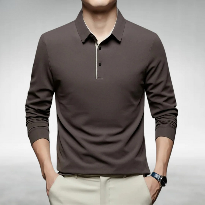 Collin™ Men's Long Sleeve Polo