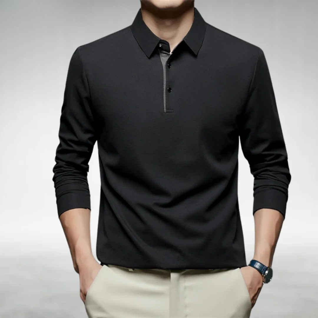Collin™ Men's Long Sleeve Polo