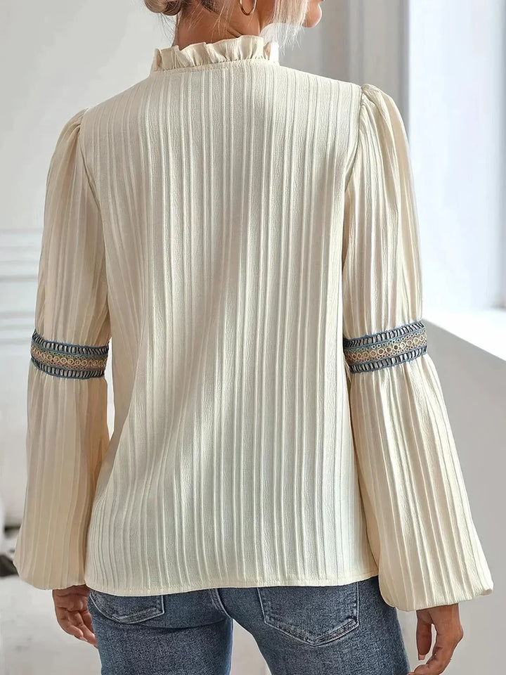 Belle | Stunning V-Neck Blouse