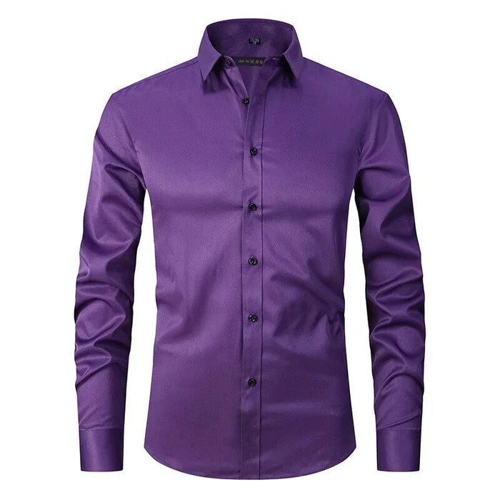 Edison - Wrinkle-Resistant Stretch Shirt