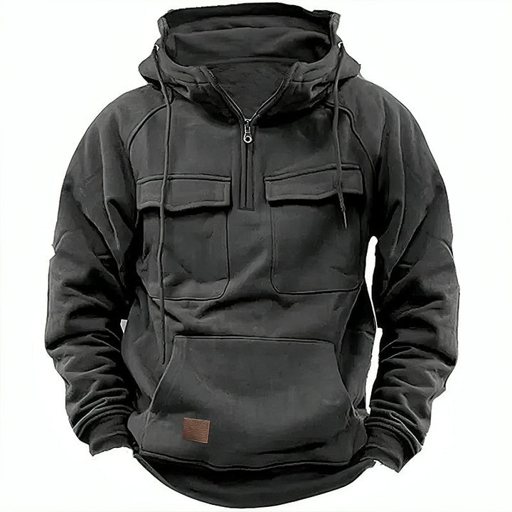 Stephen - Zip-Up Hooded Sweatshirt