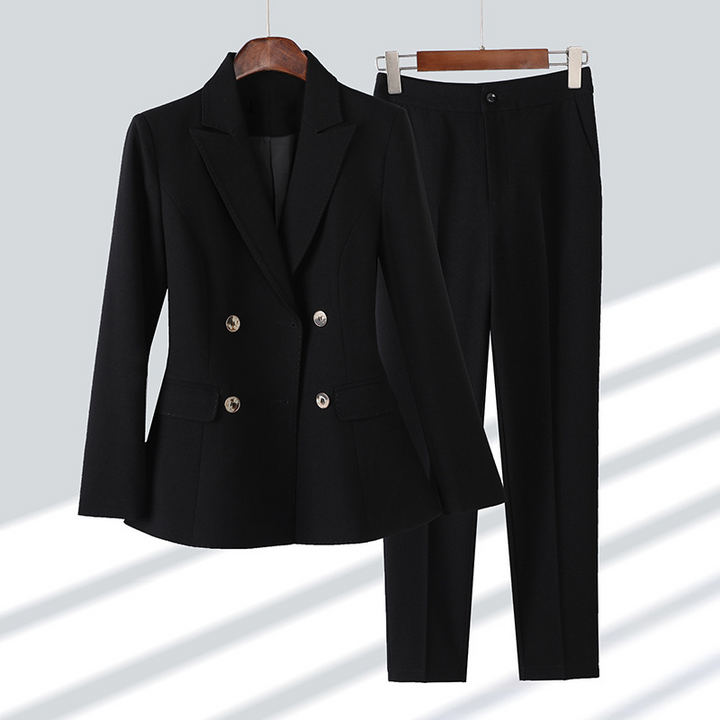 Eleanor - Classic Blazer with Matching Pants Set