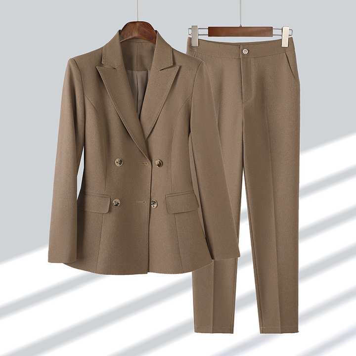 Eleanor - Classic Blazer with Matching Pants Set