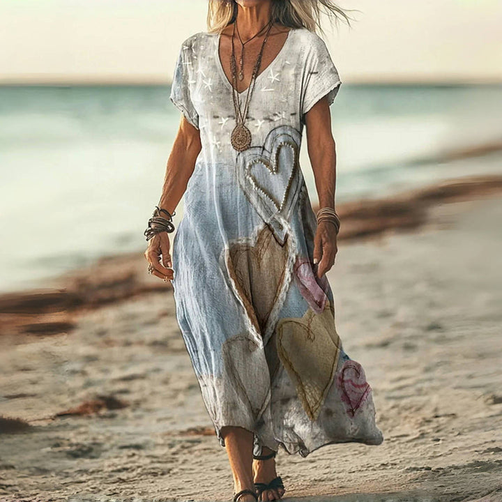 Amoura | Plus Size Vintage Heart Dress