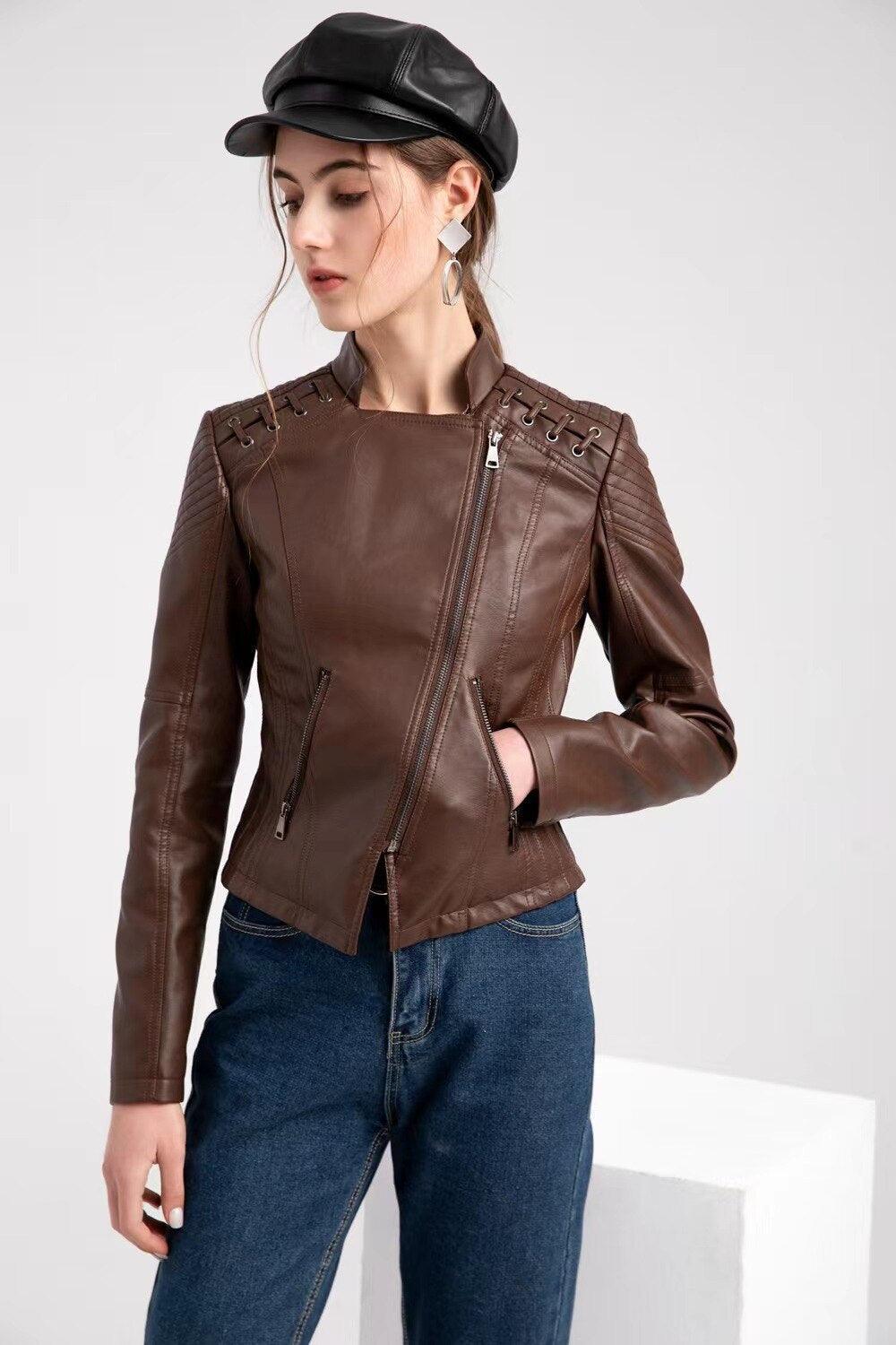 Hazel Blues® | Faux Leather Jackets