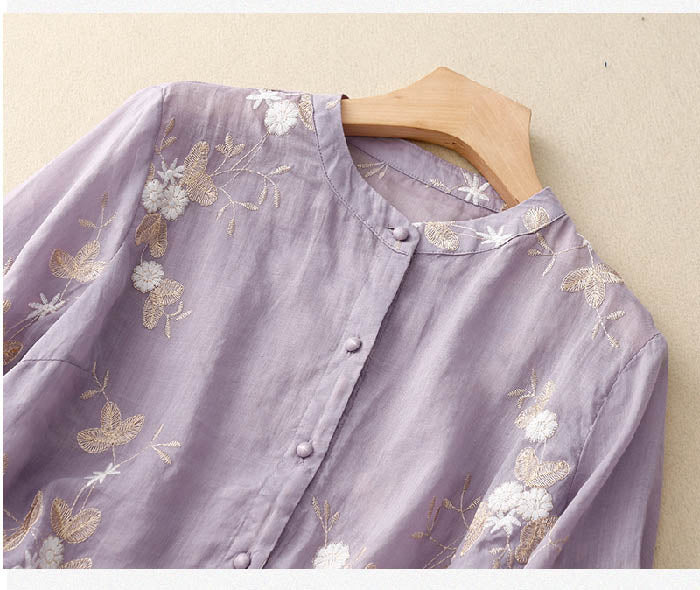 Madyson | Elegant Embroidered Blouse